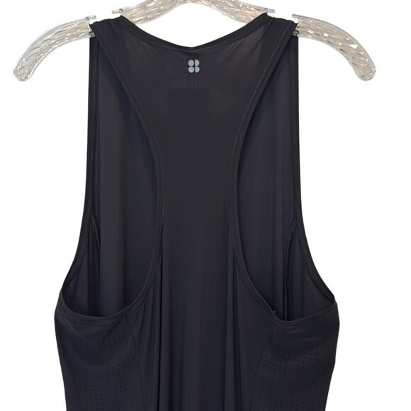 NWT Sweaty Betty Explorer Ace Midi Dress Black Size Large - Picture 11 of 14